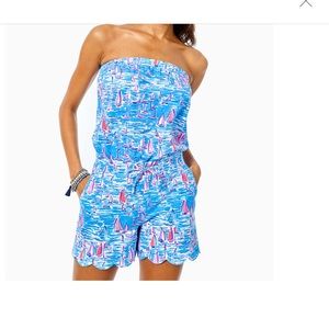 Jace Strapless Romper
